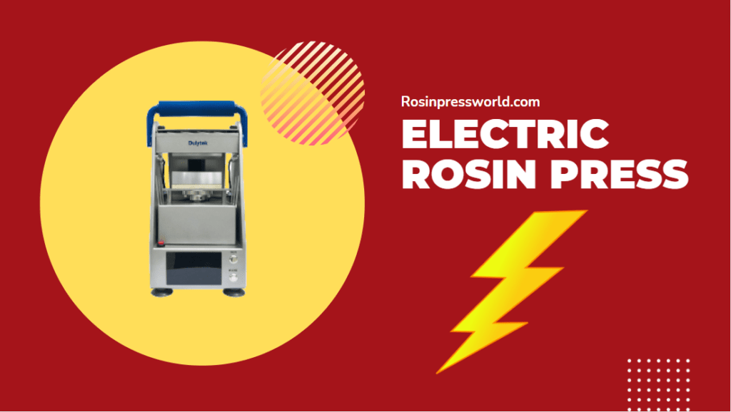 electric rosin press